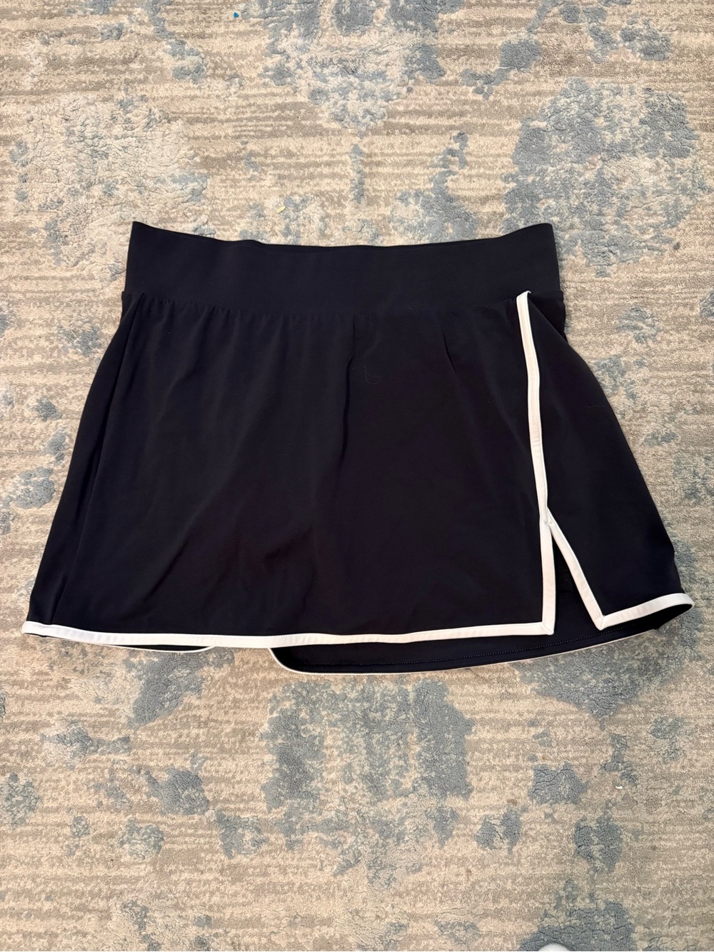 all in motion Black Active Skort with White Logo